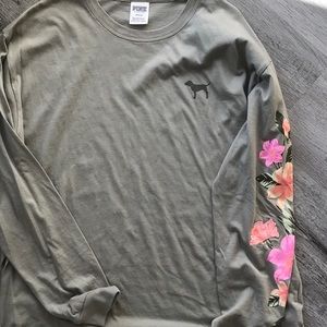 New Pink long sleeve tee